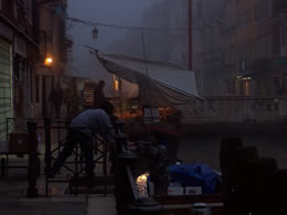 Fog and vegetable boat